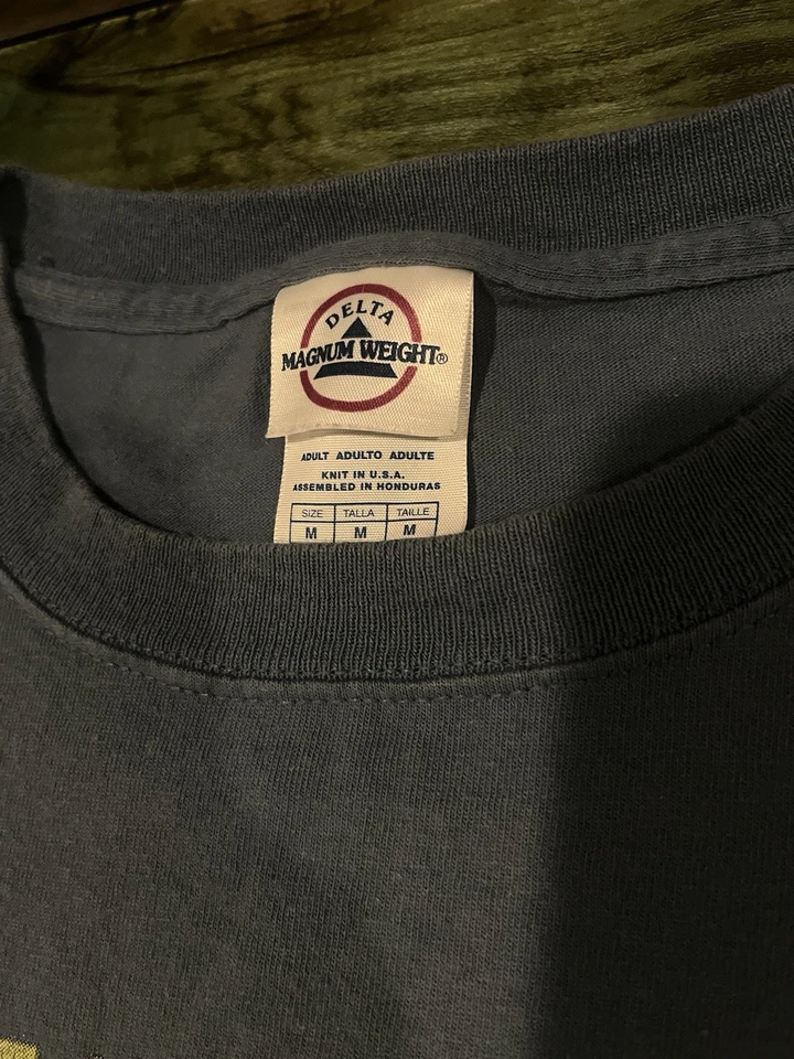 Camisa De Colección Y2K Where The Wild Things Are Talla M Estampado Gráfico Azul Foto 3 de 4