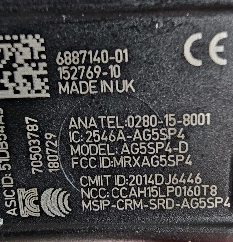 4x sensores de presión de neumáticos originales BMW serie 3 G20 G21 serie 5 G30 G31 6887140 TPMS Foto 2 de 2