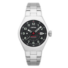 Orfina Zero-one Founder's Limited Edition Nero 42mm Nuovo con scatola/documenti