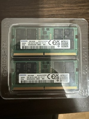 Samsung DDR5 SODIMM RAM 32 GB Kit, 2x16 GB, 5600 MHz