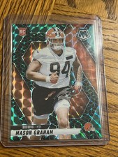 2025 Mosaic FOTL Mason Graham #311  Green Spectris Mosaic #’d 9/13 RC Browns