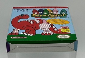 Color A Dinosaur Nintendo NES CIB Complete