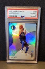 2018 Luka Doncic Mavericks Panini Status Rookie Card RC #122 PSA 10 Gem Mint!