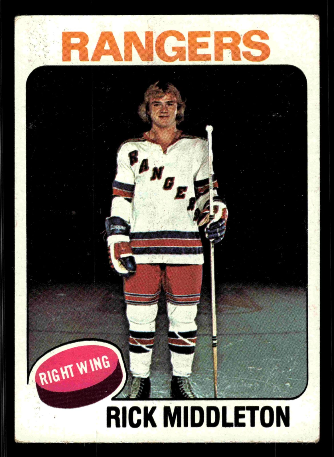 1975-76 Topps Rick Middleton #37 - New York Rangers