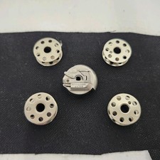 Original Singer  Featherweight 221 Bobbin Case/4 Bobbins Simanco 45750 Tested 