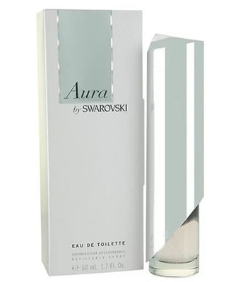 Swarovski Aura For Women Perfume 1.7 oz ~ 50 ml Eau De Toilette Spray No Sealed