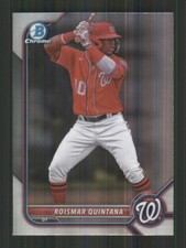 2022 Bowman Chrome Prospects #BCP-219 Roismar Quintana Nationals 44345