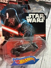 2016 HOT WHEELS STAR WARS DARTH VADER HW HOTWHEELS BLACK VHTF RARE NEW RELEASE