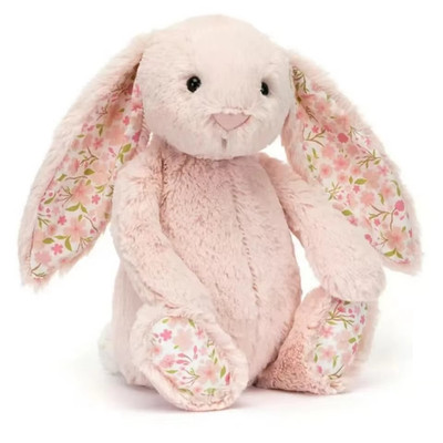 Jellycat Authentic Medium Blossom Blush Bunny Cherry Plush Toy NWT /Dust Bag!!