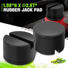 Universal 2 X 2.97 Rubber Jack Pad 2pc Protection Floor Jack Car Truck Repair
