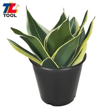 10Pcs 2 Gallon Premium Nursery Pot Injection Molding Plant Flower Containers