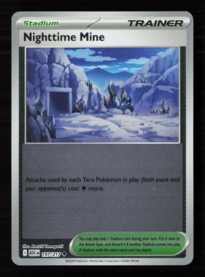 Nighttime Mine 197/217 Reverse Holo Pokemon TCG ME: Ascended Heroes LP