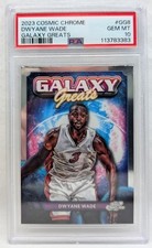 2023-24 Topps Cosmic Chrome - Galaxy Greats Dwyane Wade #GG-8 - PSA 10 GEM MT