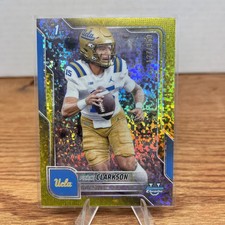 2025 Bowman University Chrome - Pierce Clarkson #156 Yellow Mini-Diamond /350