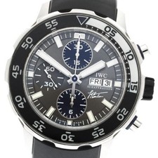 IWC SCHAFFHAUSEN AQUATIMER CHRONOGRAPH IW376706 45mm SS Rubber Gray Dial #C325 7