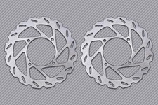 Disques Avant Wave Fixe SHURIKEN Quad 277mm Pour POLARIS ATP 330 4X4 2004 - 2005