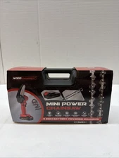 Wood Ranger Mini Chainsaw, Electric 4 inch MINI Chainsaw, Cordless Portable