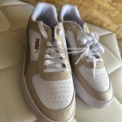 PUMA - Ca Pro Classics Lace Up Men's Beige & Off White Sneakers - US Size  9.5