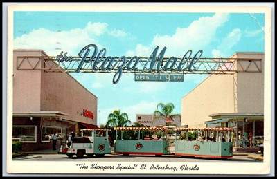 Postcard The Shoppers Special Posted St. Petersburg FL G41