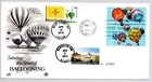 #2033 2034 BALLOONS #4309 #4591 NEW MEXICO STATEHOOD NAKANO PERFINS ARTCRAFT FDC