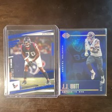Houston Texans 2 # Card Lot; Laremy Tunsil Xtra Points, J.J. Watt, 