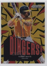 2025 Panini Prizm Dingers! Red Prizm 57/199 Tommy White #19 1m63