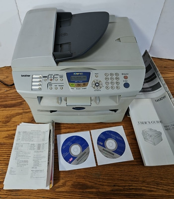 Brother MFC-7420 All-In-One Laser Printer Fax Copier 2499 pages - SEE NOTES