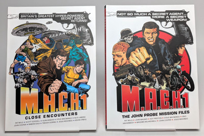 2 x MACH 1: Close Encounters / John Probe Mission Files | 2000AD | TPB 2018