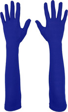 Unisex 17.7" Elbow Length Spandex Stretchy Costume Gloves Opera Party Bridal Dan