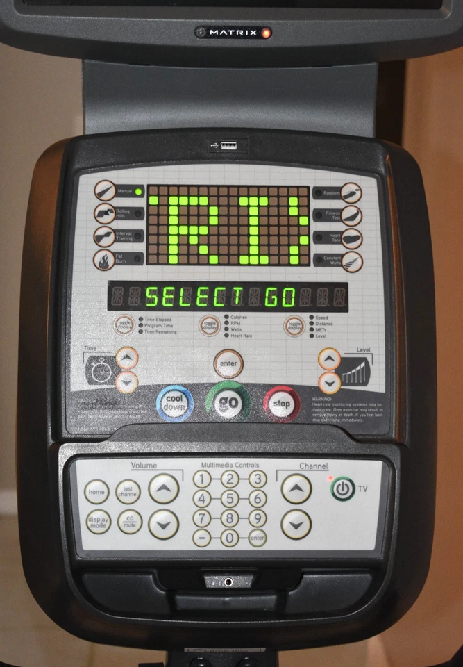 Ciclo híbrido Matrix H3X con pantalla de televisión Foto 3 de 4