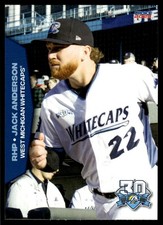 2023 Jack Anderson Choice Minor League Rookie RC West Michigan Whitecaps