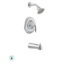 Moen T62133EP Eva Chrome Posi-Temp Tub and Shower Trim Kit