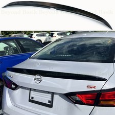 For 2019-2024 2025 2026 Nissan Altima Wing Factory Style Lip Spoiler Gloss Black