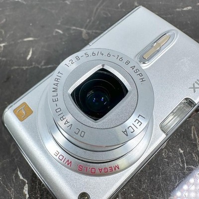 Panasonic Lumix DMC-FX07 Silver compact camera Working Used | eBay