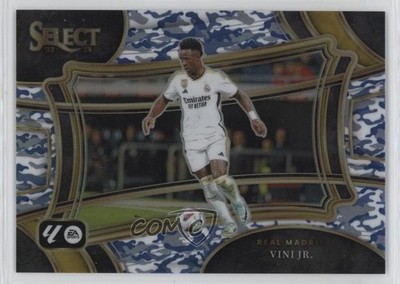 2023 Select La Liga Field Level Winter Camo Prizm 15/99 Vinicius Junior #222 3hd