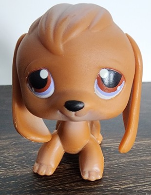 Littlest Pet Shop HASBRO #1104 - Chien Beagle Authentique - Occasion