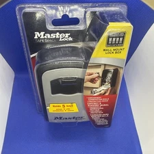 Master Lock Key Lock Box, Outdoor Lock Box for House Keys, Key Safe With Combo