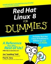 Red Hat Linux 8 for Dummies Paperback Paul G., Hall, Jon "Mad Dog