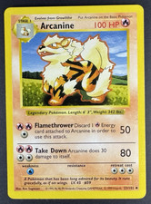 Arcanine [Shadowless] #23 Prices | Pokemon Base Set | Pokemon Cards