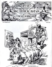 Burroughs Newsbeat Fanzine #96 FN/VF 7.0 2010 Stock Image