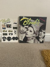 Blondie Eat to the Beat 1979 Vinyl LP Record + Fan Club Flyer 