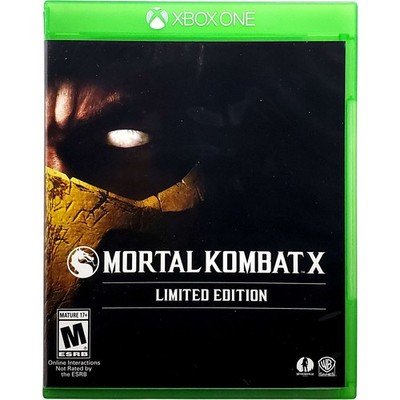 Mortal Kombat X Limited Edition - Microsoft Xbox One 10 Tested 1Y Guarantee