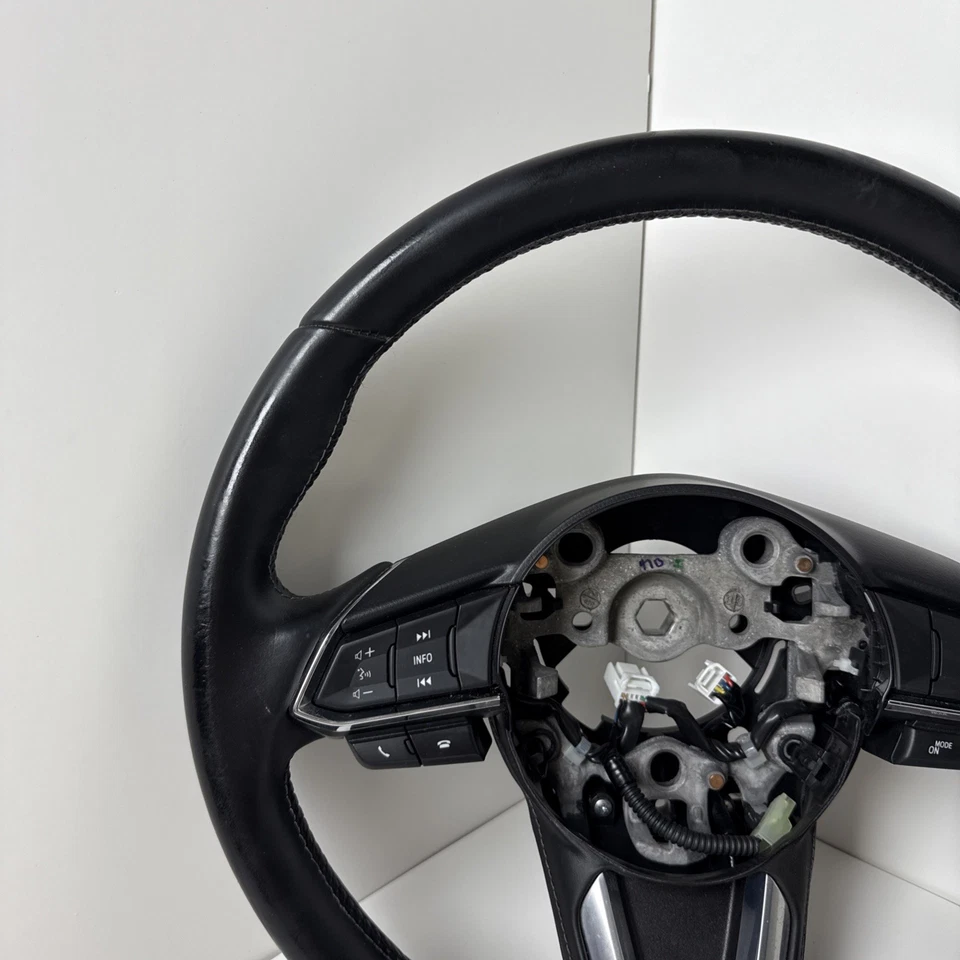 Mazda CX-5 2019 volante cuero negro con calefacción OEM Foto 3 de 4