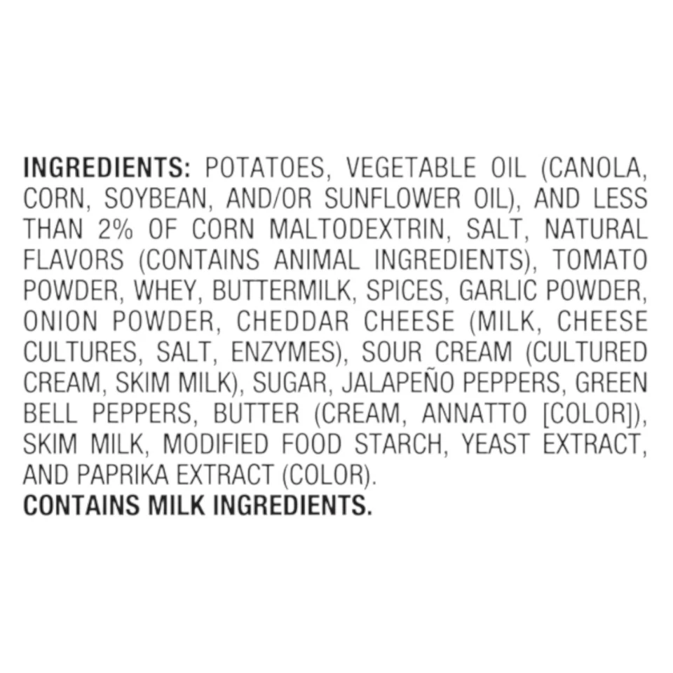 Edición Limitada Lay's WAVY LOADED NACHOS Sabor Patatas Fritas 7.5 OZ 2 Bolsas Foto 4 de 4