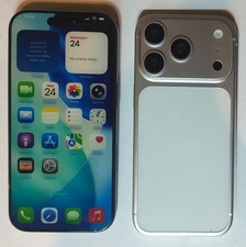 Display Toy Showcase Phone 17 Pro Mobile Smartphone White 1:1 Non Work Kid