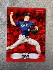 George Kirby 2025 Stadium Club #134 Seattle Mariners Red Foil