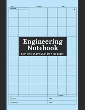 Engineering Notebook: 120 Pages Grid Format - Graph Paper Composition Notebook -