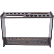 Billiards Cue Rack, Billiard Stick Rack Stand Floor Stand Wood Pool Stick Holder