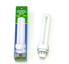 1x 18W GE G24q-2, 4 pin 4000K Low Energy CFL BLD Double Turn Light Bulb Lamp