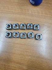 5/8-11 REGULAR SQUARE NUTS STEEL PLAIN 1" AF X 35/64 TH  (10). GB14